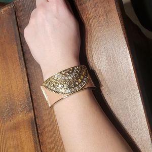 Jeweled cuff